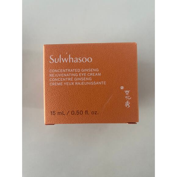 NEW Sulwhasoo Concentrated Ginseng Rejuvenating Eye Cream 15 mL 0.50 fl. oz. - Picture 4 of 6